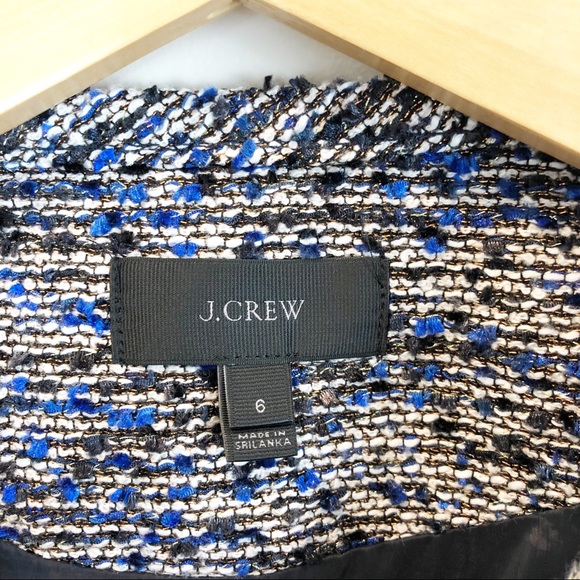 🎉Host Pick🎉 J Crew Metallic Tweed Jacket - Picture 5 of 10